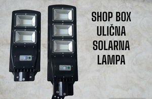 SOLARNE ULIČNE LED LAMPE