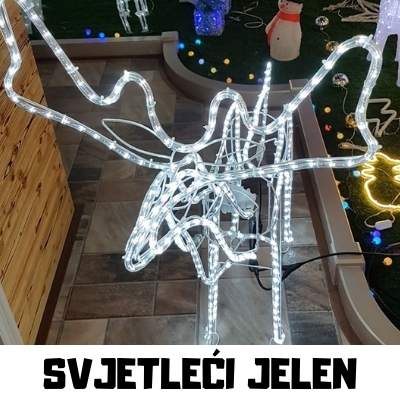 SVJETLEĆI JELEN LED SOB SREDNJI