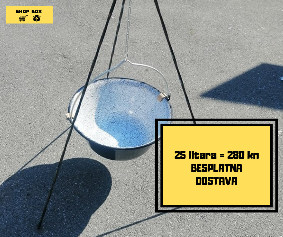KOTLIĆ +TRONOŽAC 10 lit BESPLATNA DOSTAVA