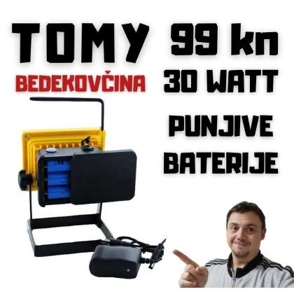 PRIJENOSNI RADNI REFLEKTOR TOMY BEDEKOVČINA