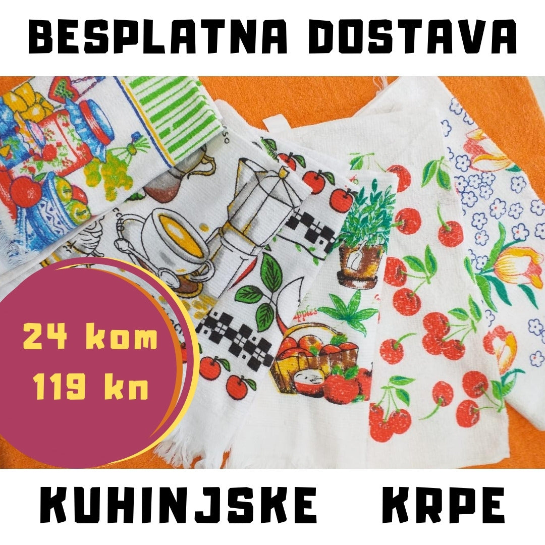 kuhinjske krpe frotur