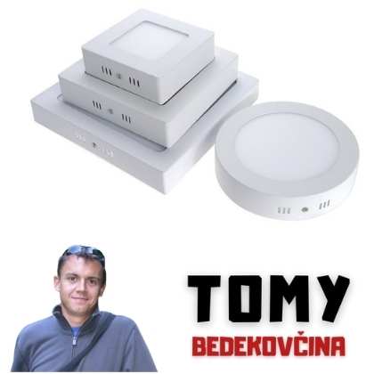 LED PLAFONJERE TOMY BEDEKOVČINA