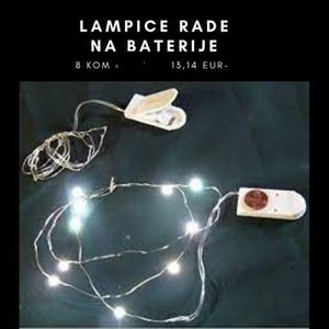 TANKE LED LAMPICE 8 KOMADA